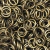 COD 7533 - Argolinhas 5mm Ouro Velho - 10 Gramas