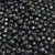 COD 7424 - Contas Facetadas 8mm Preto Metalizado - 10 Gramas