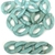 COD 2483 - Elo de Resina 3cm Turquesa - 5 unidades