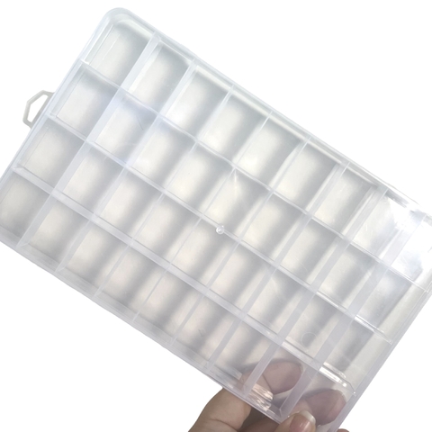 COD 5713 - Caixinha Organizadora 22.5x15.5 com 36 Divisórias - Unidade