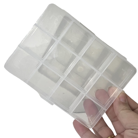 COD 3436 - Caixa Organizadora 13.5x9.7 C/12 Divisórias - Unidade