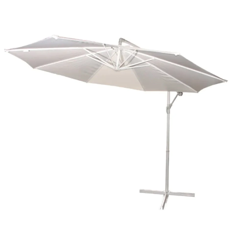 Sombrilla Excéntrico Aluminio Deluxe 3.50m. Exterior