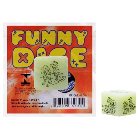 DADO FUNNY DICE HÉTERO SIMPLES SAQUINHO DIVERSÃO AO CUBO - comprar online