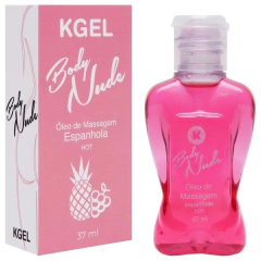 BODY NUDE ÓLEO COMESTÍVEL HOT 37ML KGEL - loja online