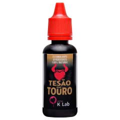 TESÃO DE TOURO EXCITANTE MASCULINO NATURAL 20ML K-LAB