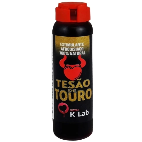 TESÃO DE TOURO ESTIMULANTE AFRODISÍACO NATURAL 10ML K-LAB