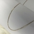 Cordão Grumet 60cm Ouro 18k