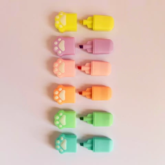 Resaltadores Huellitas Mini (x6) en internet