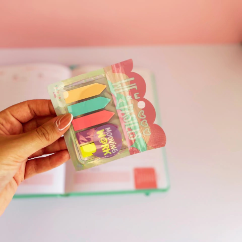 Señaladores Adhesivos Mooving Pasteles