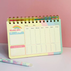 Planner semanal Cute Love is Love en internet
