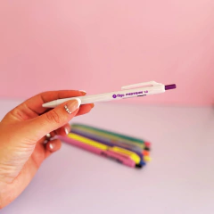 Lapicera retráctil Azul Filgo x3 en internet