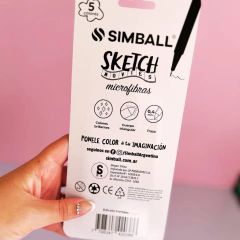 Microfibras x5 Pastel Simball Scketch - comprar online