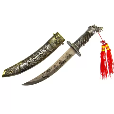 Faca Adaga Cigana Decorativo Cavalo