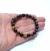 Pulseira Pedra Olho De Tigre + Obsidiana Negra Para Proteção na internet