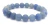 Pulseira Esferas De Quartzo Azul Pedra Da Meditação E Chakra - loja online