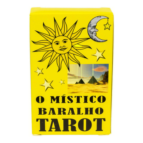 Baralho O Místico Baralho Tarot Com 40 Cartas E Manual