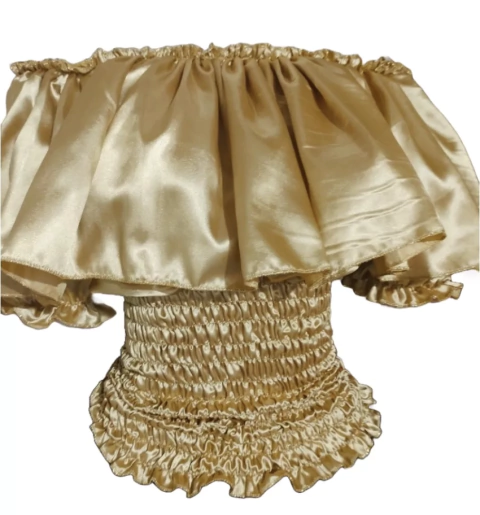 Bata Ciganinha Dourada Dança Cigana