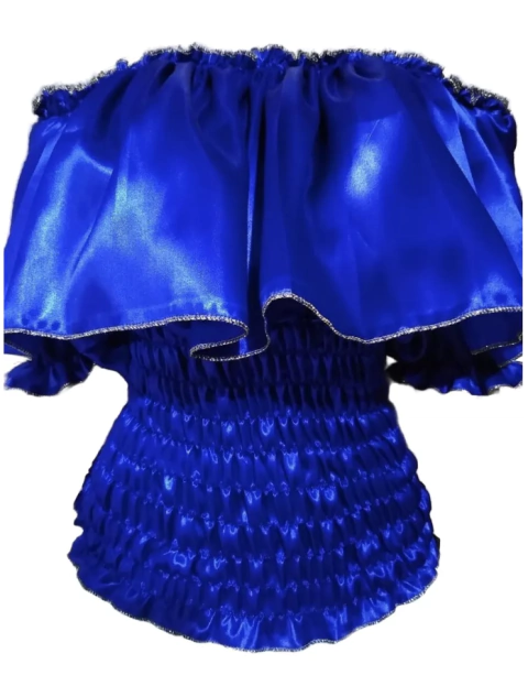 Bata Ciganinha Azul Dança Cigana