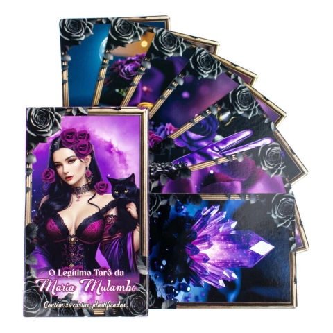O Legítimo Tarô Da Maria Mulambo 36 Cartas Plastif. E Manual