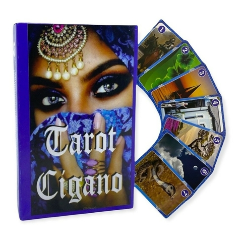 Baralho Cigano Tarot 36 Cartas Tarô Lenormand + Manual