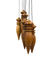 Pendulo de Madeira c Chumbo - comprar online