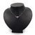 Colar de Prata Choker de Ametista Bruta acabamento em Filete