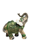 Elefante Decorativo de Resina Verde - comprar online