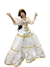 Boneca Cigana de Porcelana Branca - 42cm - comprar online