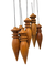 Pendulo de Madeira c Chumbo - comprar online