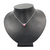 Colar Choker de Turmalina rosa Bruta acabamento em Filete - comprar online