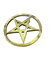 Estrela de 6 Pontas Cigana Dourada - 10CM - comprar online