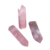 Ponto de Cristal Natural de Quartzo Rosa – Obelisco Hexagonal Polido à Mão (1 Peça) - comprar online