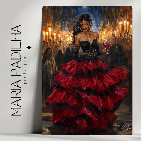 Quadro Maria Padilha - Poder, Encanto e Mistério