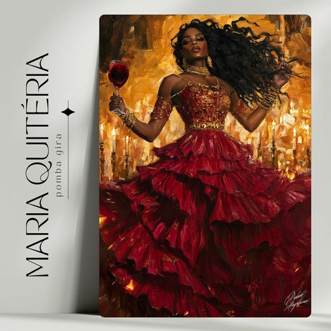 Quadro Maria Quitéria - Coragem, Liberdade e Inspiração