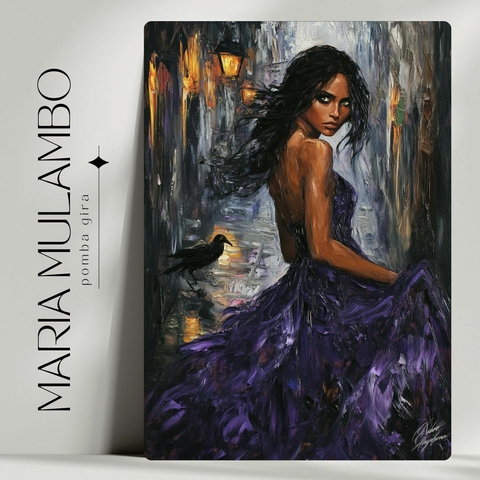 Quadro Maria Mulambo - Superação, Sabedoria e Luz