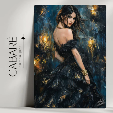 Quadro Cabaré - Arte, Elegância e Sedução