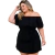 Vestido Feminino Plus Size Ciganinha Roupa Feminina Plus