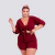 Conjunto Plus Size Cropped Amarrar Short + Cinto Veste 48 52 0139 na internet