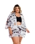 Conjunto Plus Size Trijunto Kimono + Cropped + Short 0458 - comprar online