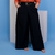 Calça Feminina Plus Size Pantalona Com Cinto 0287 na internet
