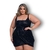 Vestido Plus Size Festa Balada Todo em Paetê Alça 0590 - loja online