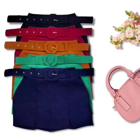kit 10 Short Saia Feminino Plus Size Moda Feminina G GG