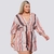 Macaquinho Plus Size Feminino Estampado Listra com Top 0249 - loja online