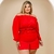 Conjunto Plus Size Feminino Ciganinha e Short Saia Com Cinto 0367 - comprar online