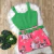 Conjunto Plus Size Short saia Cropped Roupas Femininas GG 1999