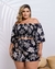 Conjunto Feminino Plus Size Ciganinha Estampado 0259 - Bellucy Modas