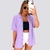 Vestido Chemise Blusa Slim Feminina Botões Liso 0236