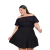 Vestido Plus Size Feminino Ciganinha Babado 0577 - comprar online