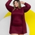 Vestido Plus Size Com Kimono Roupas Femininas GG 1845 na internet
