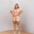 Macaquinho Estampado Elastec Plus Size Feminino 0611